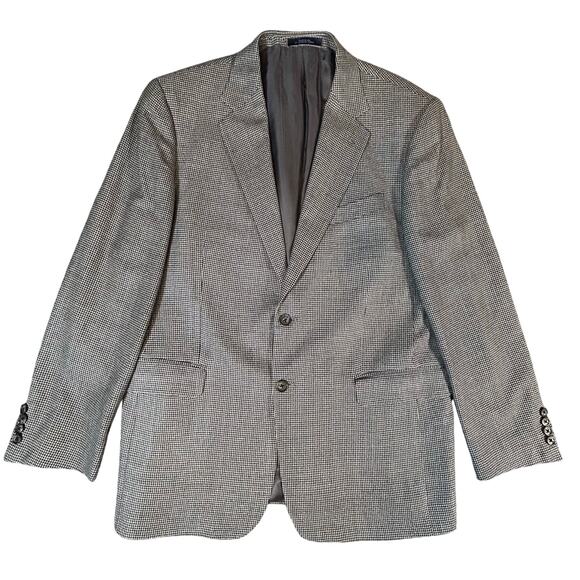 Joseph Abboud Wool and Silk Blazer Sport Coat Suit Jacket‎ Size 42R "Flaws" - Picture 1 of 7